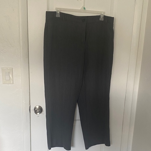 Avenue Black Straight Leg Pants - Picture 1 of 4